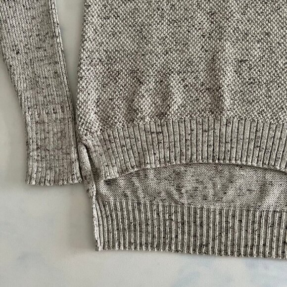 Rebecca Minkoff Heather Grey Knit Crewneck Sweater - Picture 4 of 7